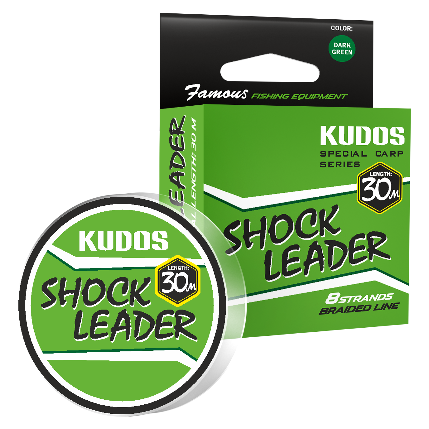 Шнур плетеный Kudos Shock leader