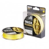 *Леска плетёная AKKOI Mask Plexus 125m (yellow) d0,20mm