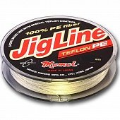 Шнур JigLine Teflon 100м 0,18 мм 14 кг серый