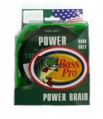 Плетенка Bass Pro Power Braid 0.18mm 130m