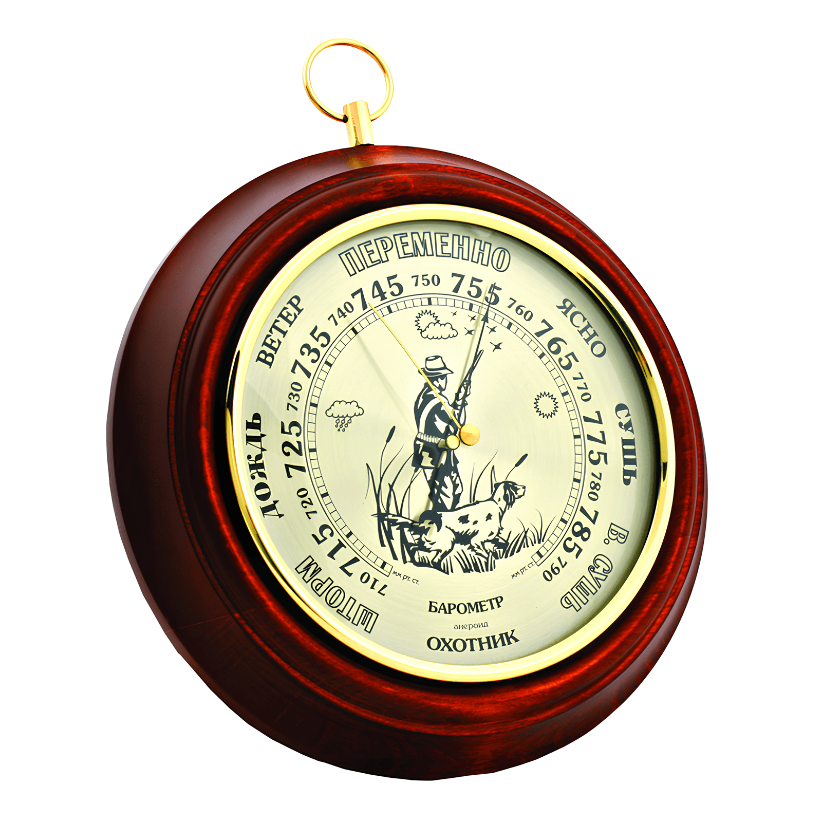 Барометр ''Охотник'' d=240 мм ПБ5 ОХ