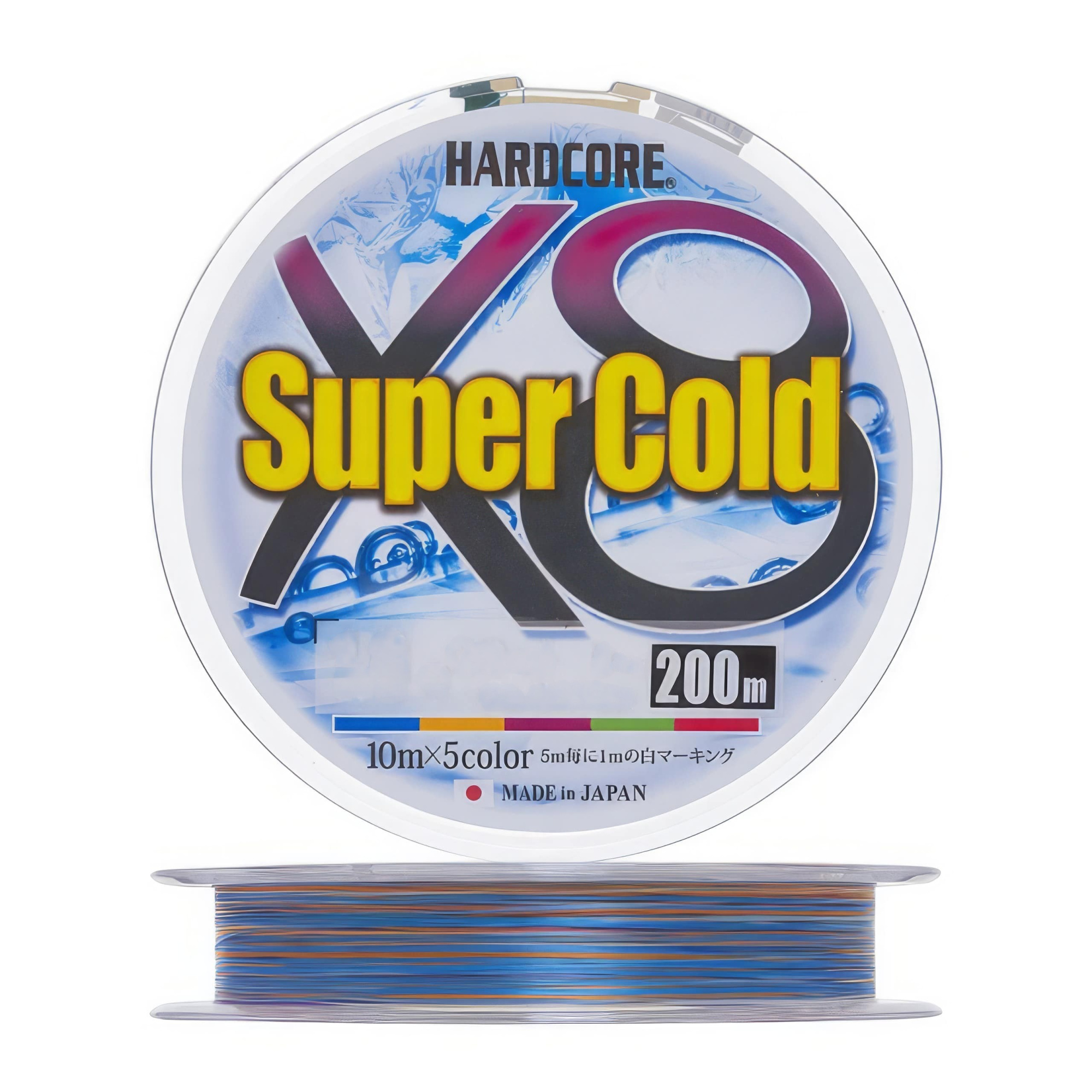 Плетеный Шнур Duel PE HARDCORE SUPER COLD X8