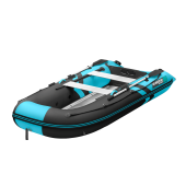 Надувная лодка GLADIATOR B330AL (черно-бирюзовый)